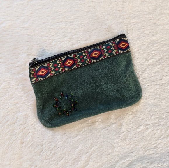 Handbags - Suede Change Purse